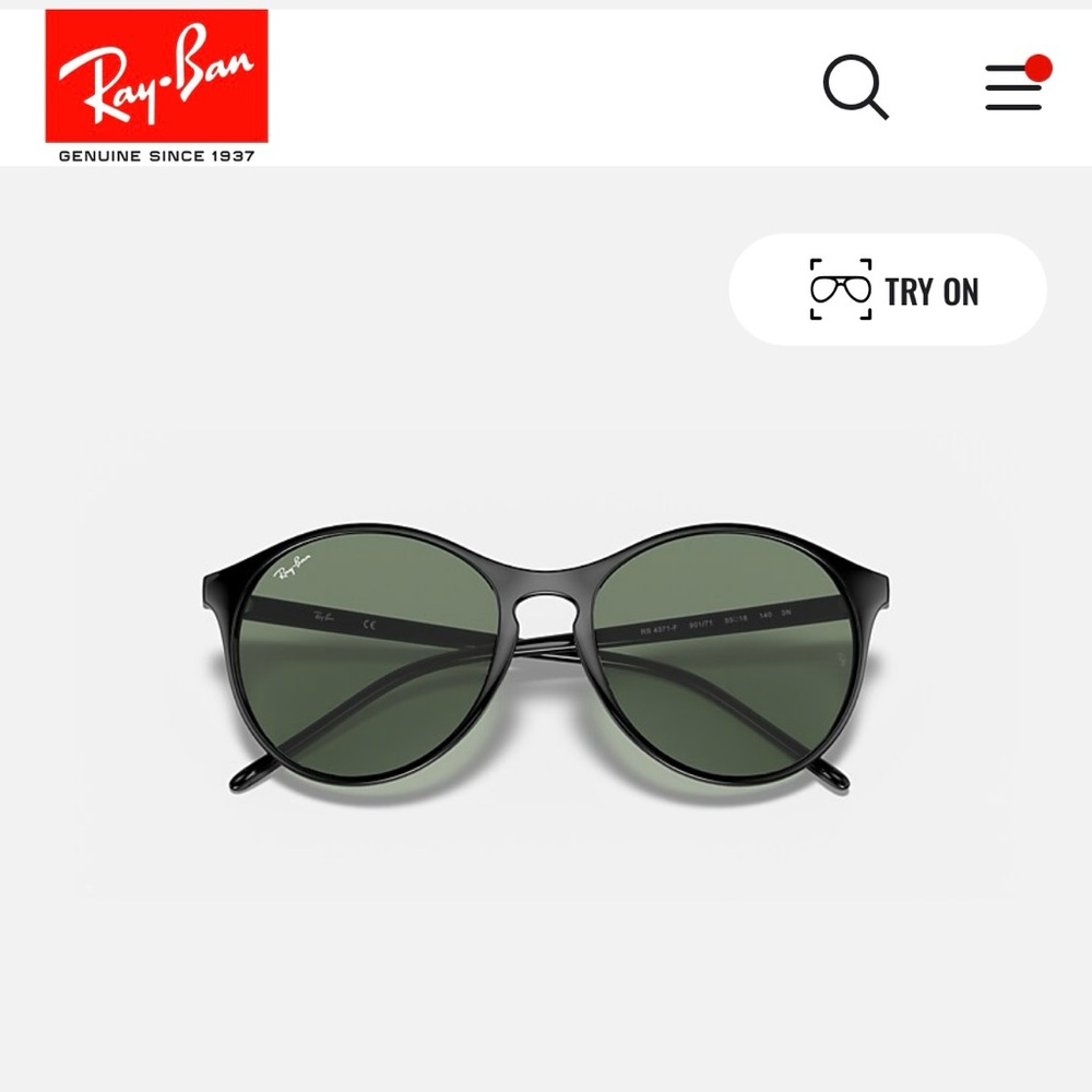NIB Ray-Ban RB4371 Subglasses